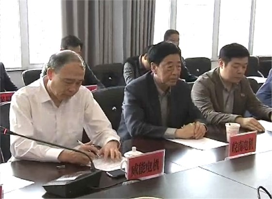 皖南電機領導人出席涇縣電機產業(yè)基地建設